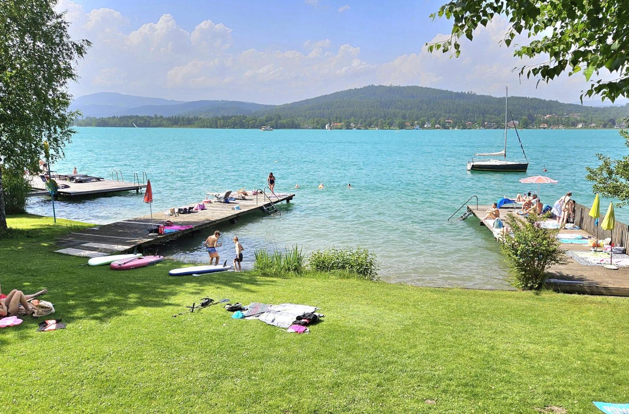 "Casa Antonio" 3 Gehminuten Strandbad Sekirn, Inkl Seezugang 外观 照片