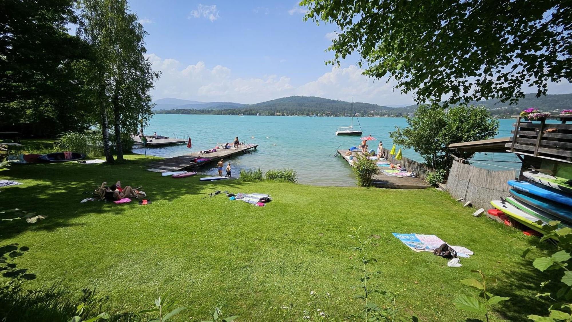 "Casa Antonio" 3 Gehminuten Strandbad Sekirn, Inkl Seezugang 外观 照片